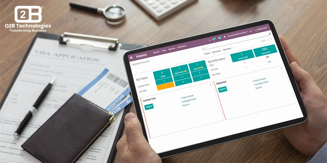 Odoo Ticket Management